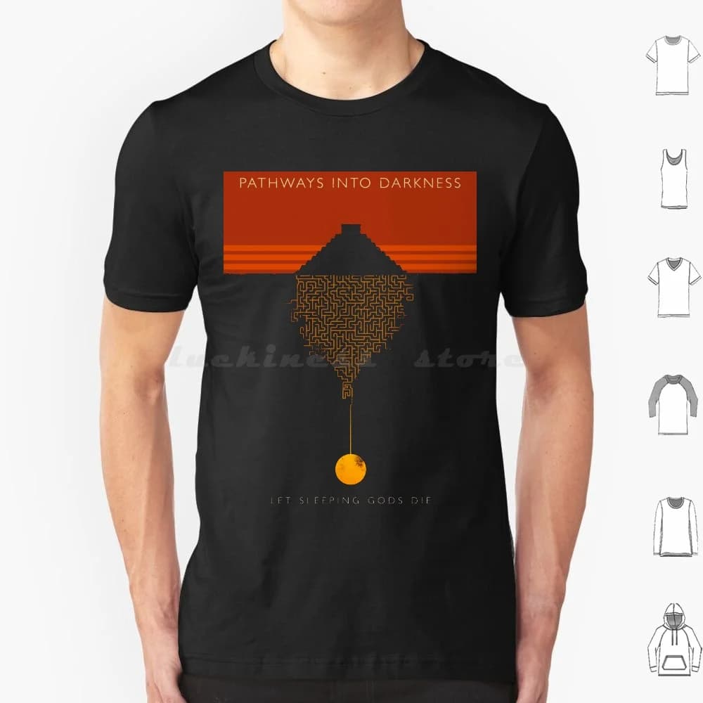 Pathways In Darkness T Shirt 6xl Cotton Cool Tee Bungie Marathon Pid Pathways In Darkness Videogioco Gioco di cultura pop