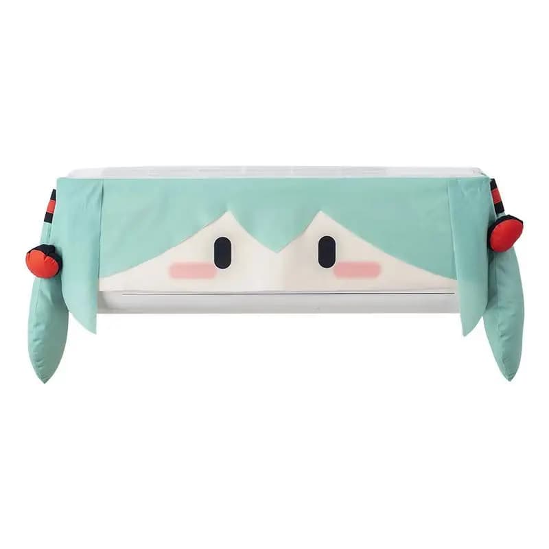 Copertura Antipolvere per Condizionatore Hatsune Miku, Decorazioni Anime per Climatizzatore, Accessori per la Stanza, Copertura Antipolvere Carina e Spessa