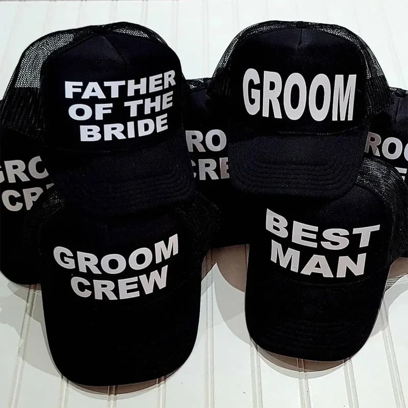 groom to be Hat Beach Pool Wedding decoration Miami Vegas Bachelor Party father of the bride best man groomsman proposal Gift