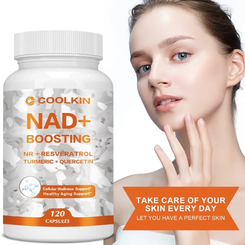 NAD Supplements, Supplements with Resveratrol + Vitamin B3, Nad Plus Boost Supplements - Supports Cellular Health