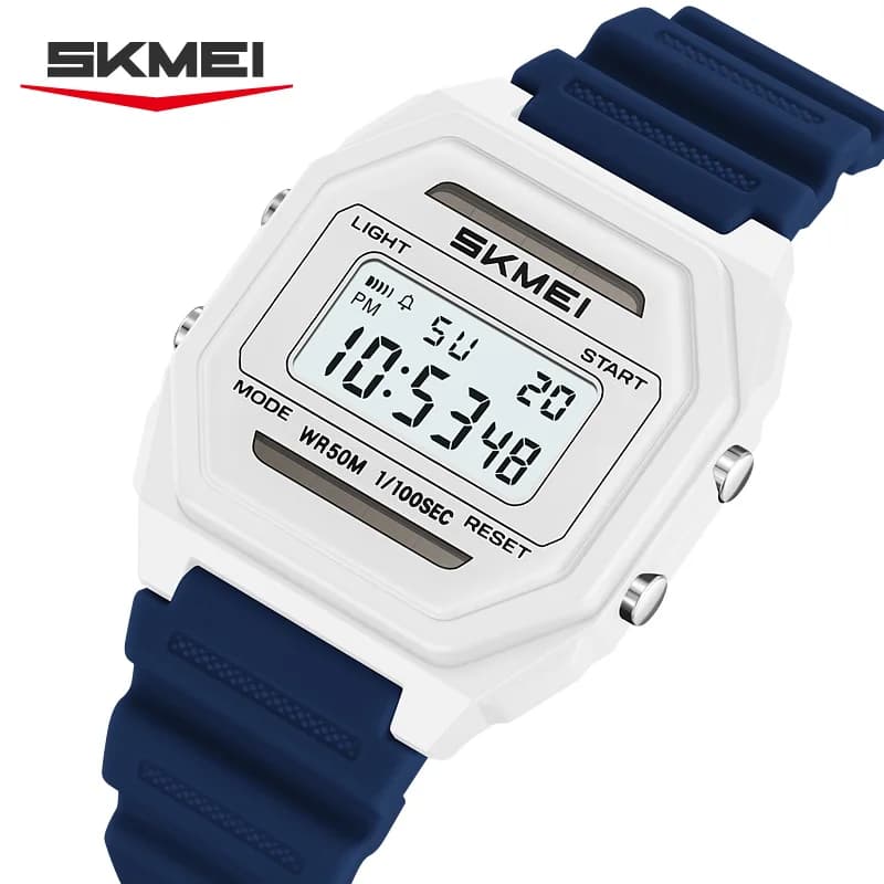 SKMEI 2640 Gifts Reloj Hombre Fashion Digital Watches for Man Solar Power Watch Alarm Clock Luminous 50M Waterproof Wristwatch