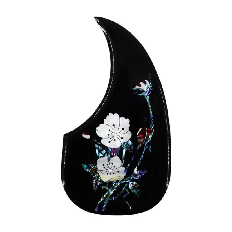 652F PVC Chitarra Battipenna Anti-Graffio Piastra Protezione Folk Chitarra Acustica Piastra Antigraffio Autoadesiva Facile da
