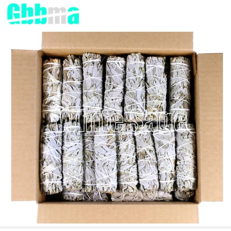 Incense White Sage Bundle Smudge Sticks Home Purification Pure Leaf Purification Meditation Portable Energy Cleansing Bundles