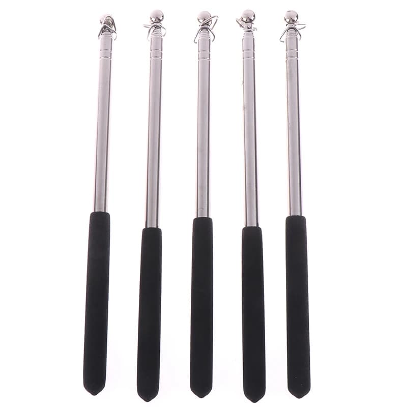 Professional touch 1 metro testa pennone telescopico inossidabile professor pointer