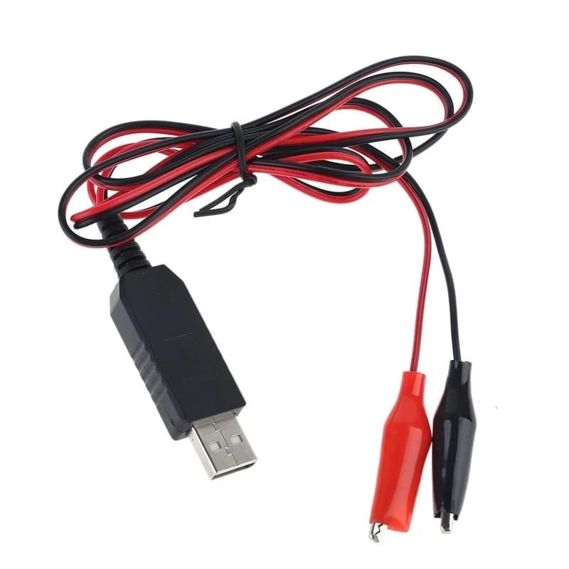 090f 2 in 1 tipo C da USB a 1,5 V 3 V 4,5 V Cavo alimentazione AA AAA C D Dimensione Dimensione Eliminatore