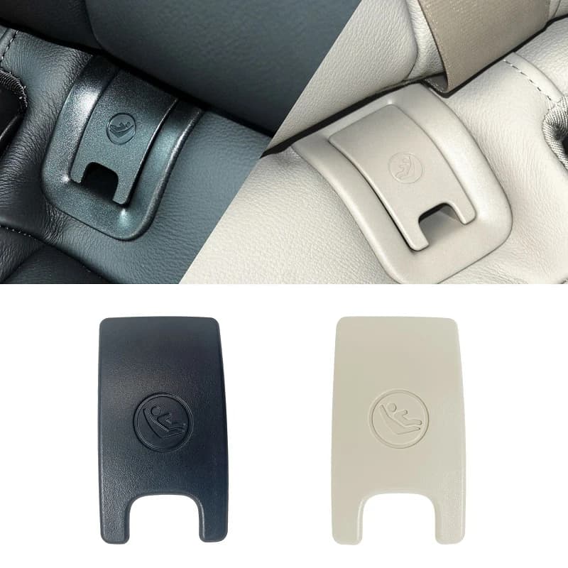 Seggiolino posteriore per bambini Ancoraggio Sicurezza ISOFIX Copertura di ritenuta per Audi A4L 2009-2016 Seggiolino posteriore per auto Gancio Fibbia Piastra di copertura Accessori
