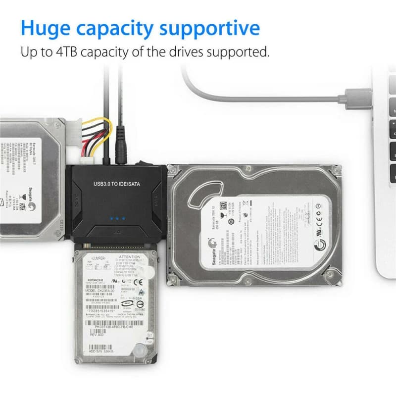 Cavo da USB 3.0 a SATA IDE 3 supporto adattatore da Sata a USB cavo convertitore HDD SSD esterno da 2.5/3.5 pollici disco rigido CD DVD ROM IDE