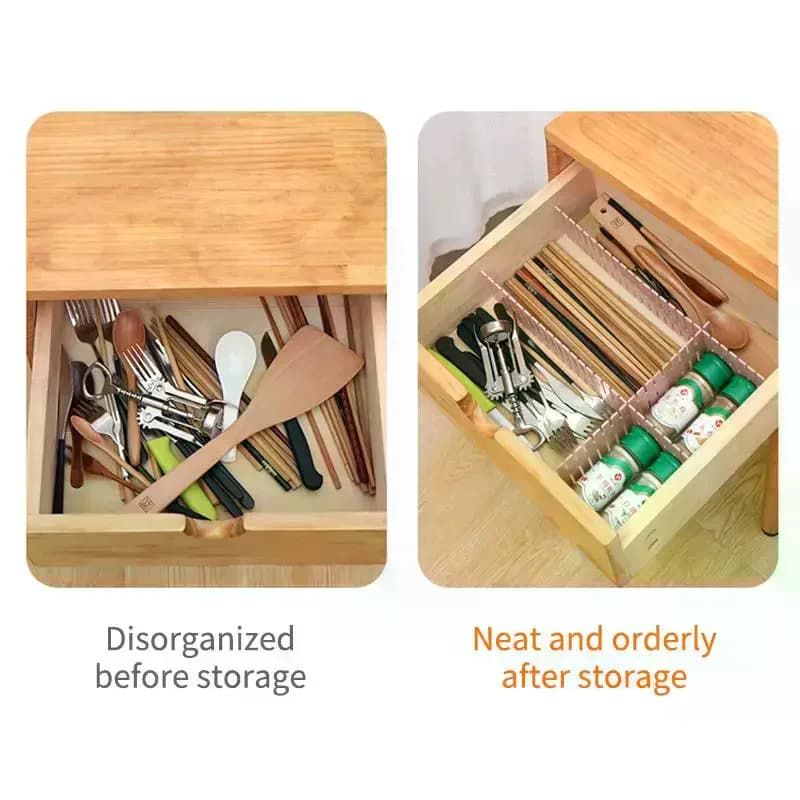 4pcs/set Adjustable Divider Board Household Storage Cabinet Combination Underwear Socks Sundries Drawer Organizer Home Storage