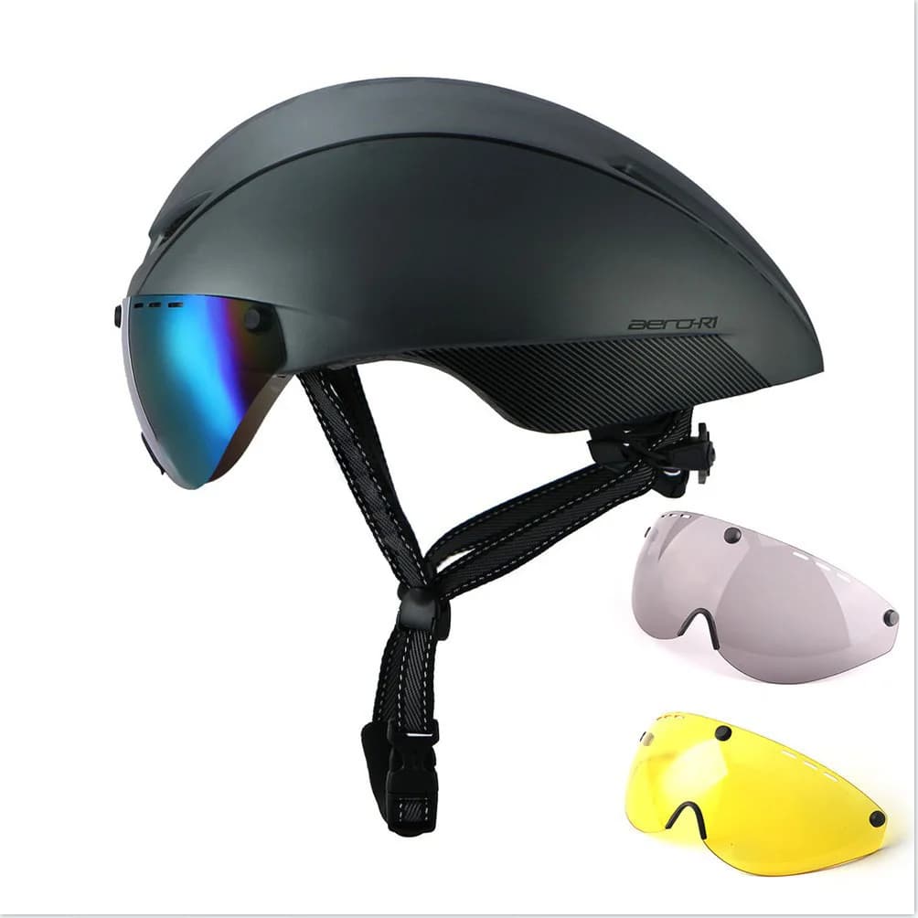 NEW YUMAJ helmet TT glasses Aero bicycle racing helmets cycling bike sport safety helmet cycling white adjustable