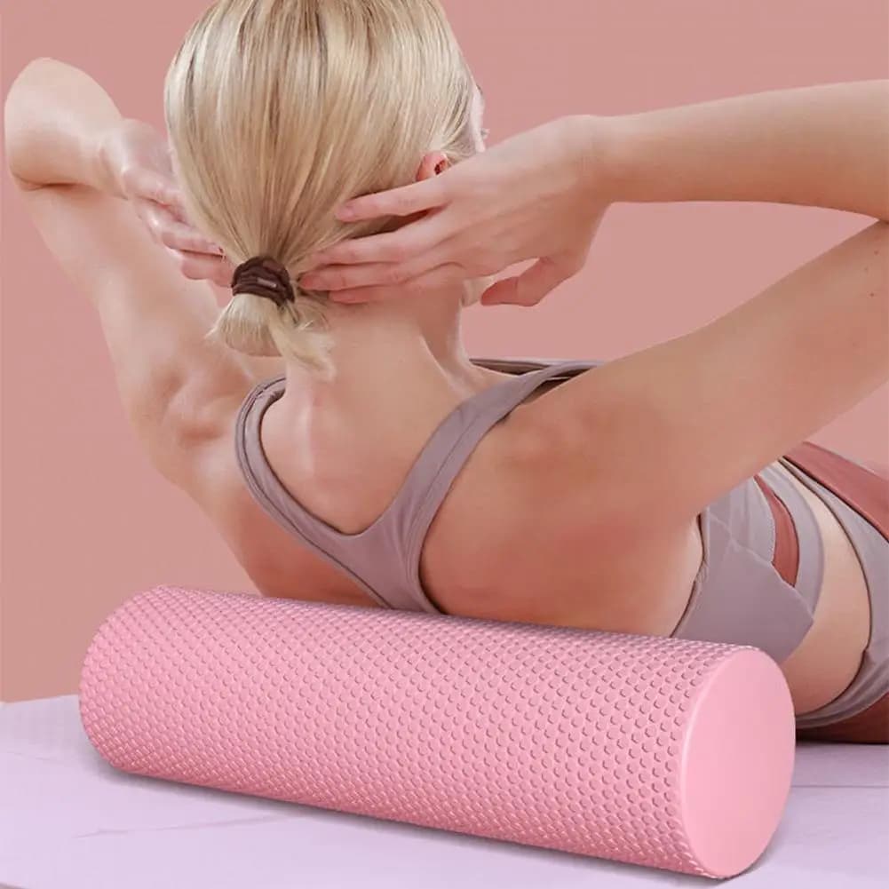 Yoga Foam Roller High-density EVA Muscle Roller Column Self Massage Tool for Pilates Yoga Fitness Gym Equipment