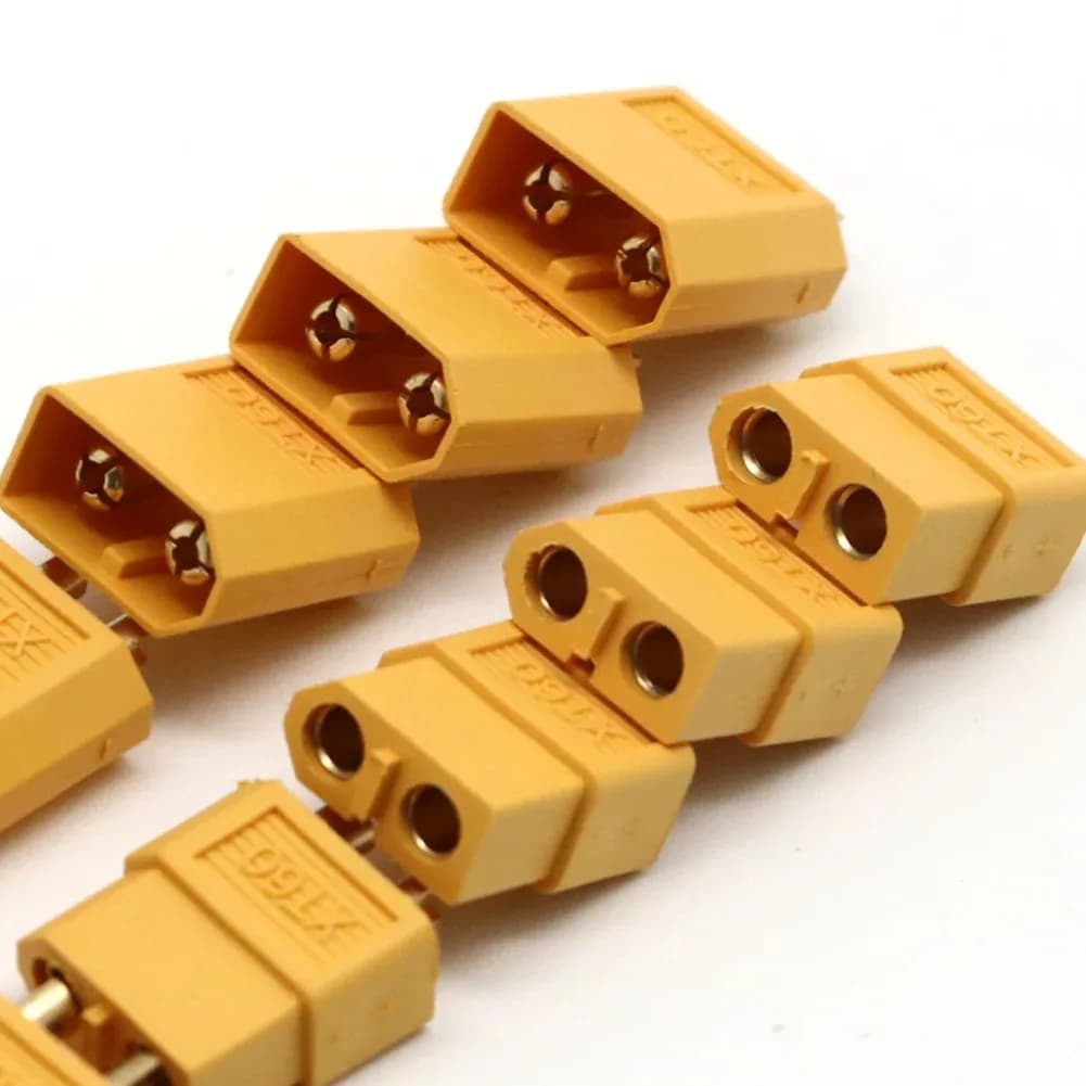 2/5/10pz Connectors XT60 XT-60 Male Female XT30 XT90 in Shape of RC Lipo Batteries, drones, aircraft, Cars, Boats and Accessories