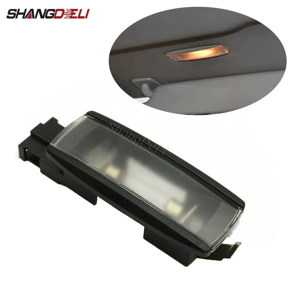 Interni auto Lampada a cupola Luce di lettura Lampada visiera parasole per Passat B6 B7 CC Golf 5 MK5 6 MK6 7 Tiguan Touran Polo SEAT Leon Alhambra