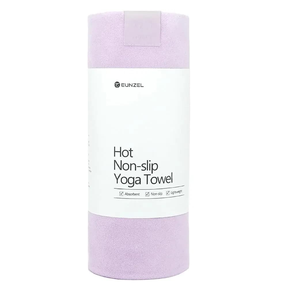 Asciugamano per Yoga, Super Assorbente, in Morbida Microfibra Scamosciata, Antiscivolo, per Tappetini Bikram, Pilates e Yoga, 72 x 2