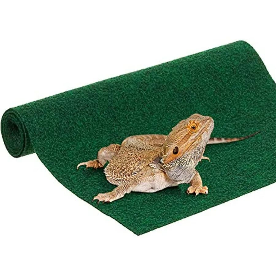 , Reptile Mat, Terrarium Floor Liner, 30BR/40BR/50/65 Gallon, Substrate Carpet, Soft Bedding for Reptiles - Gecko, Lizard, Snak