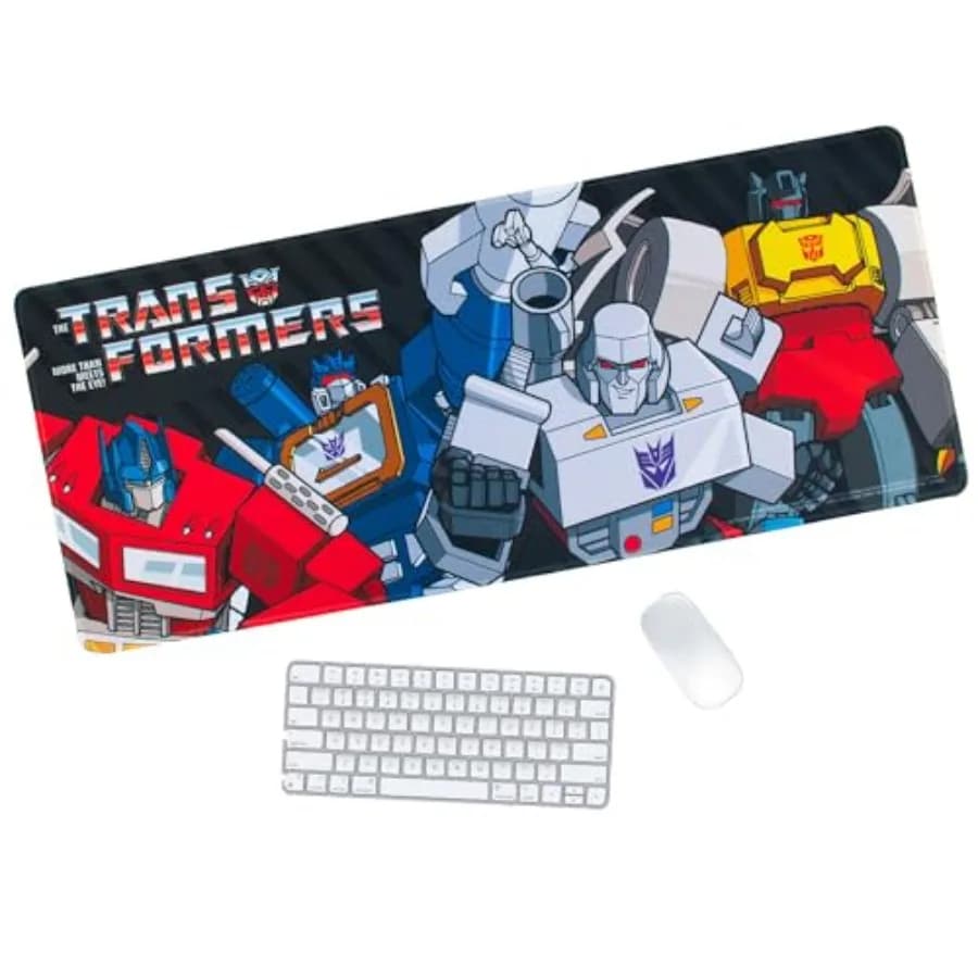 Tappetino da scrivania Transformers Jumbo - Grande tappetino in gomma per gaming e lavoro 70 x 30 centimetri