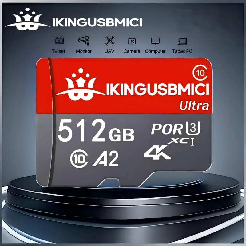 32GB 512GB 128GB Quick SD Cards TF Cards Memory Card Micro TF SD Card V30 for Body Camera/CCTV/Nintendo Switch/GPS/E-Reader