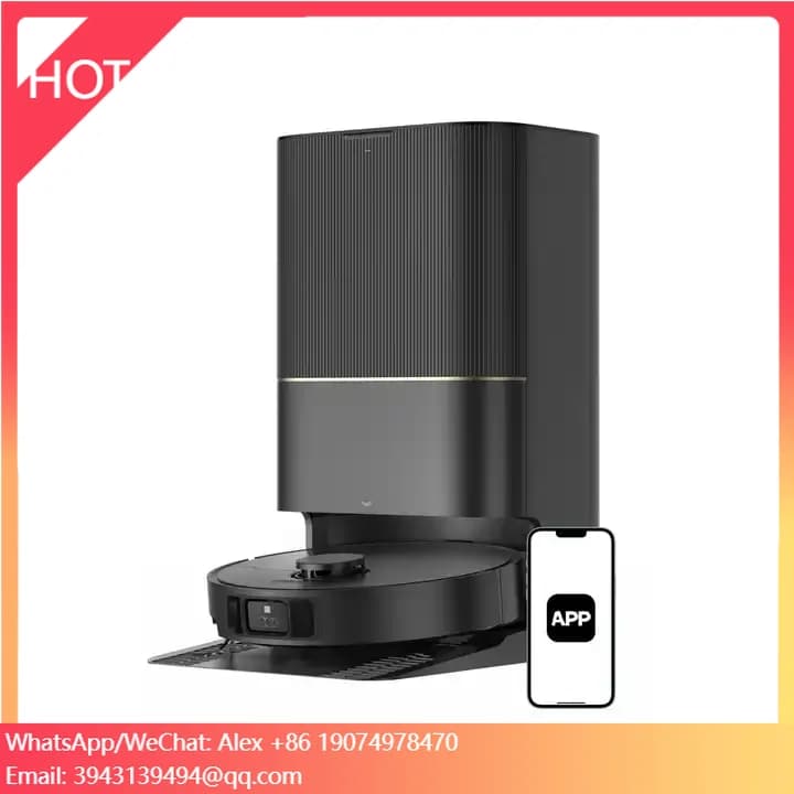Robot Aspirapolvere Dreame Ultra X30/X50/X40/X20 PRO Nuovo Sigillato, Wireless, per Pulizia e Lavaggio Automatico Domestico