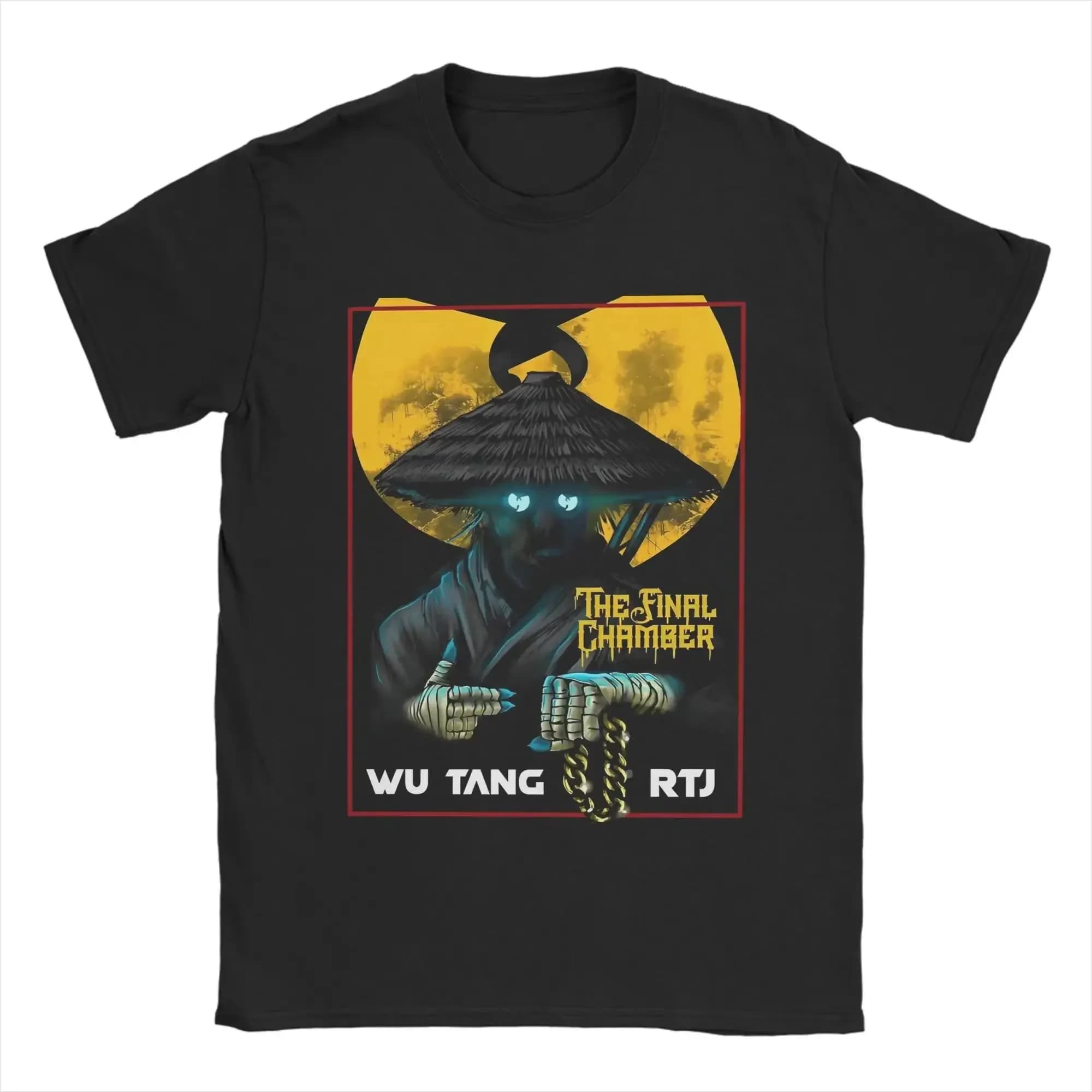 Rock Y2k Hip Pop Tops Fashion The Final Chamber Wu Clan T–tangs Forever Tour T-shirt Abbigliamento casual e comodo Unisex Donna Uomo