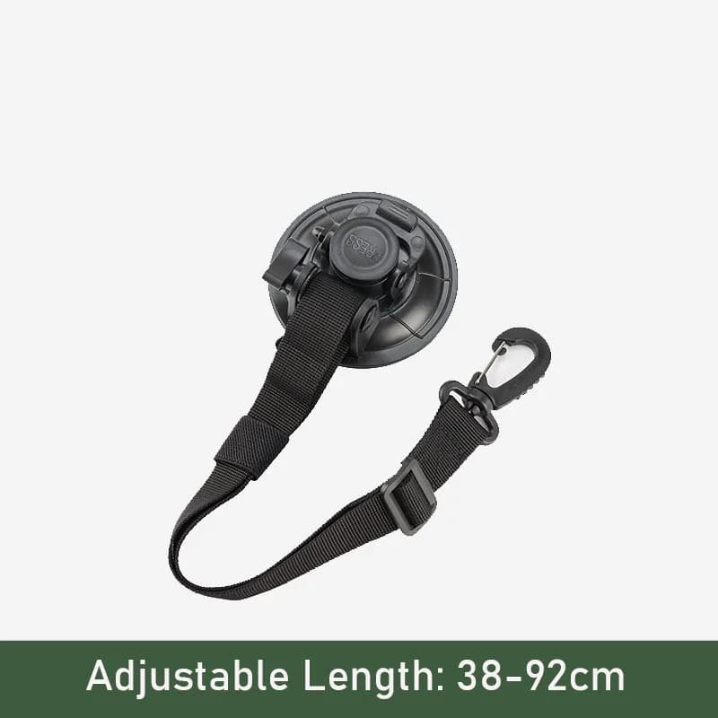 Ganci a ventosa multiuso Viaggi all'aperto Campeggio Alpinismo Portabagagli ad ad adsorbimento portatile Fibbia per ventose camper