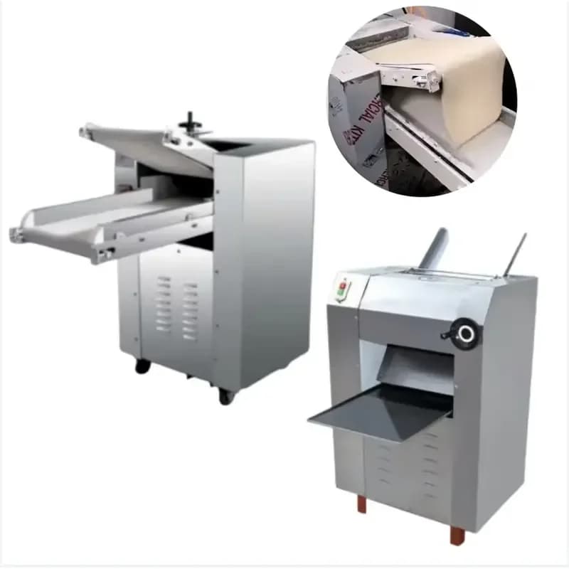 Automatic Electric Grain Product Baklava Pasta Fresh Noodle Making Press Dough Sheeter Pressing Rolled Roller Machine for
