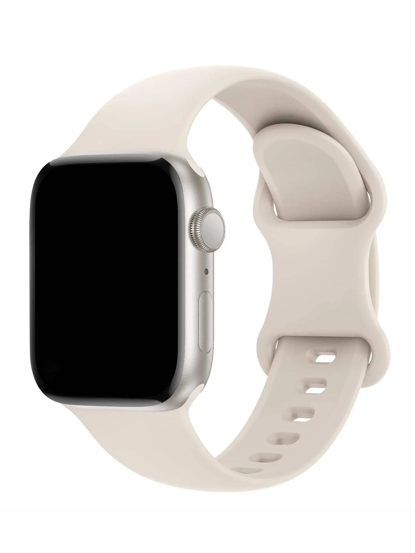 Silicone bracelet for Apple Watch 44mm 40mm 41mm 42-38mm 45mm iwatch series 8 7 6 5 4 3 SE 9 Ultra 2 49mm