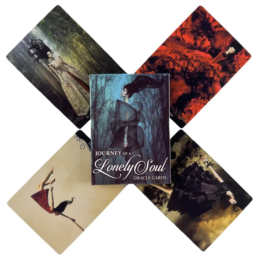 Lonely Soul Oracle Cards Amazing Fun To Use Astrology Tarot Divination Deck English Vision Edition Board Playing Game For Party