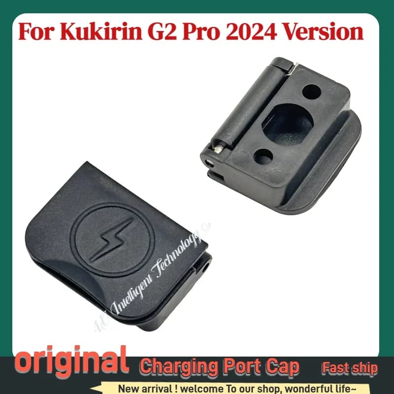KUgoo Kukirin Porta di ricarica della batteria originale Spina antipolvere per Kukirin G2 Pro 2024 Versione Scooter elettrico Parte di ricambio
