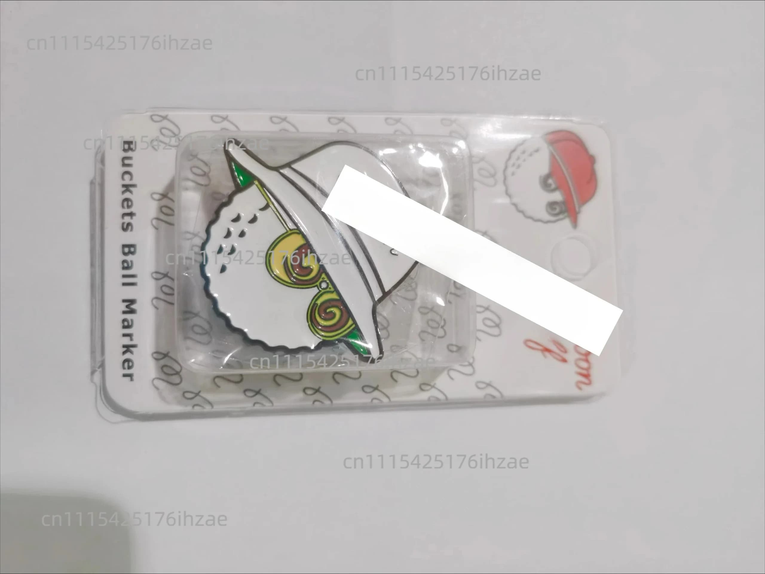 New Golf Magnetic Metal Mark Cap Clip Langfang Craft Ball Cap Clip Green Position