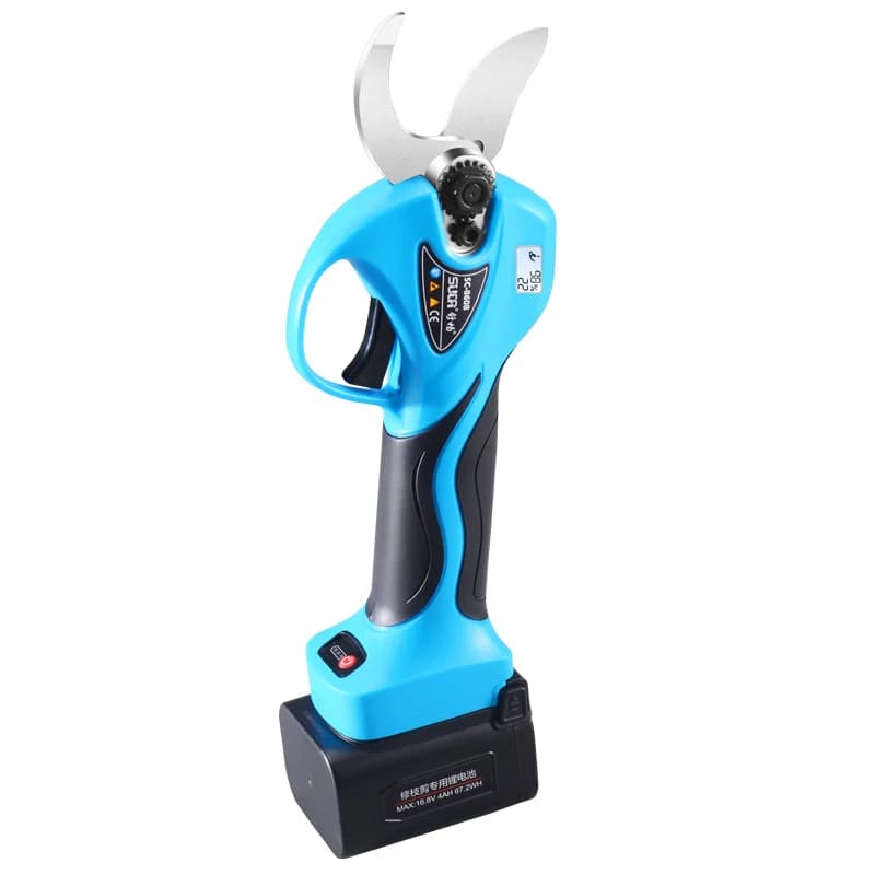 Lithium battery portable pruning scissors, long stem scissors for fruit, trees and plants