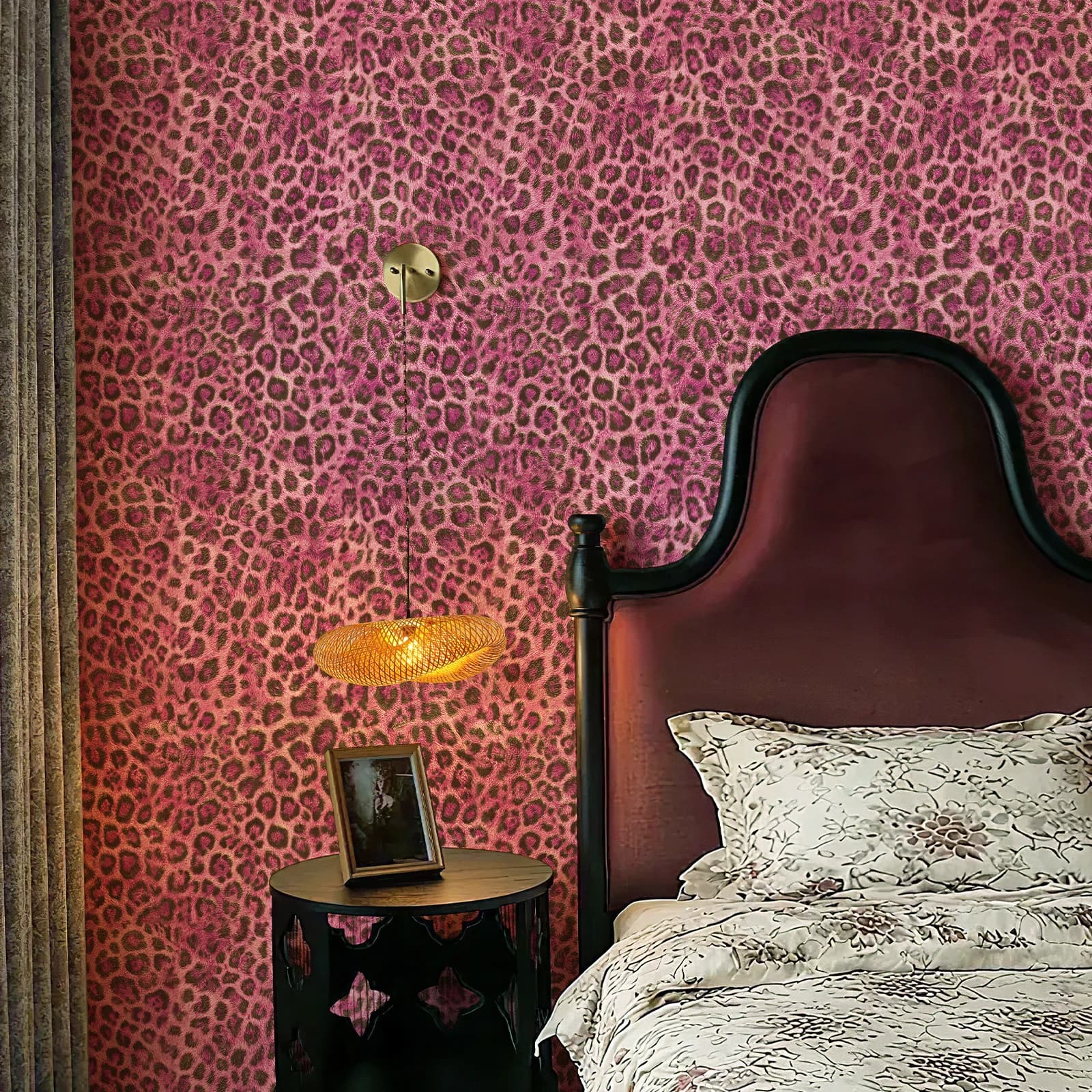 Wall stickers in Pink Leoparded Modern Stickers for Living, Waterproof, for Cabinets