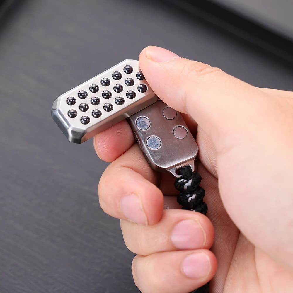 EDC Cursore per la punta delle dita Strumento ADHD in acciaio inossidabile Giocattoli sensoriali Antistress Fidget Spinner Fidget Toy