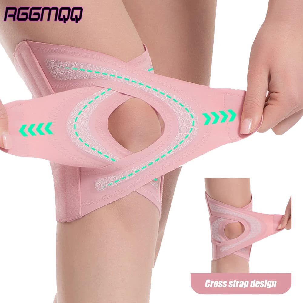 Ginocchiera con cerniera 1 pezzo con stabilizzatori laterali - Supporto regolabile per strappo di menisco, artrite, sollievo dal dolore al ginocchio per uomini e donne