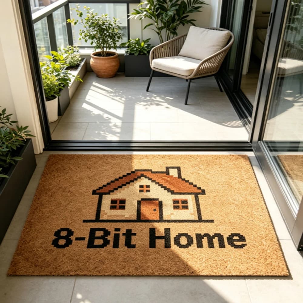Personalized Family Name Doormat Custom Welcome Mat Non Slip Indoor Outdoor Rug Housewarming Gift New Home Present Front Door