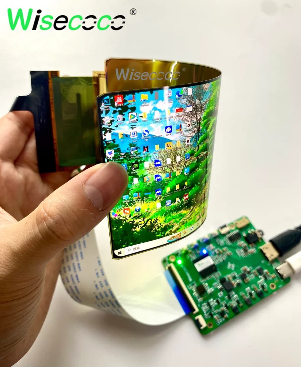Display flessibile OLED Schermo flessibile Amoled da 6 pollici 2K MacBook Windows 10 11 Laptop Display flessibile Raspberry Pi Orange Pi
