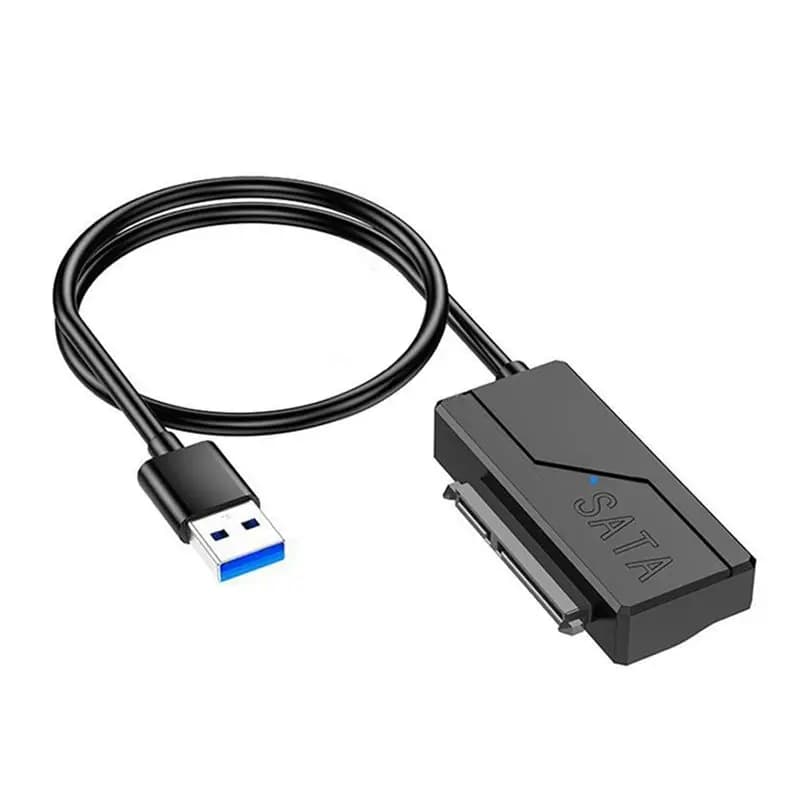 Cavo A46M-USB 3.0 a SATA, Adattatore da SATA III a USB 3.0, Supporta HDD e SSD Esterni da 3.5 e 2.5 Pollici, Fino a 6 Gbps