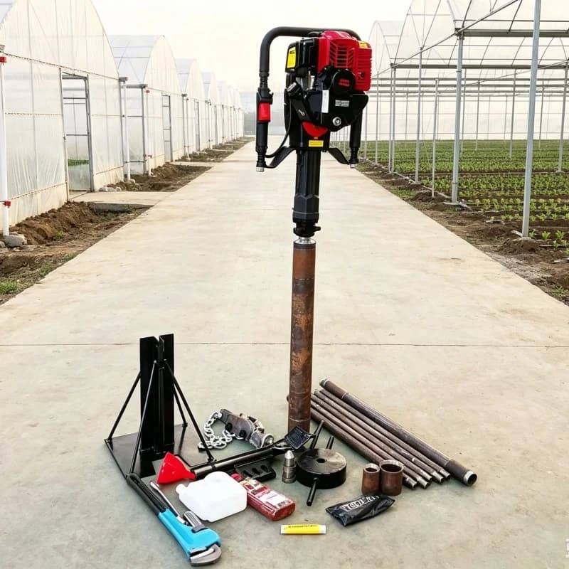 Customized Backpack Core Drilling Rig, Portable Shallow Geological Sampling Equipment for Outdoor Mountain Survey