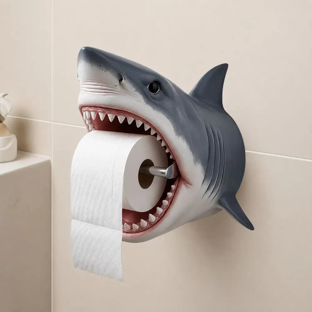 3D Printed Turtle Paper Towel Holder Coastal Themed Easy Installation Toilet Paper Holder NO Drilling Toilet Tissue Holder
