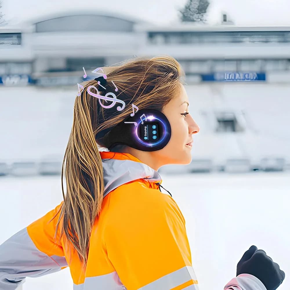 Wireless Noise Headphones Bluetooth Headphones Earphones Winter Ear Caps Casual caps Sports riding glasses Man Woman Music Earphones
