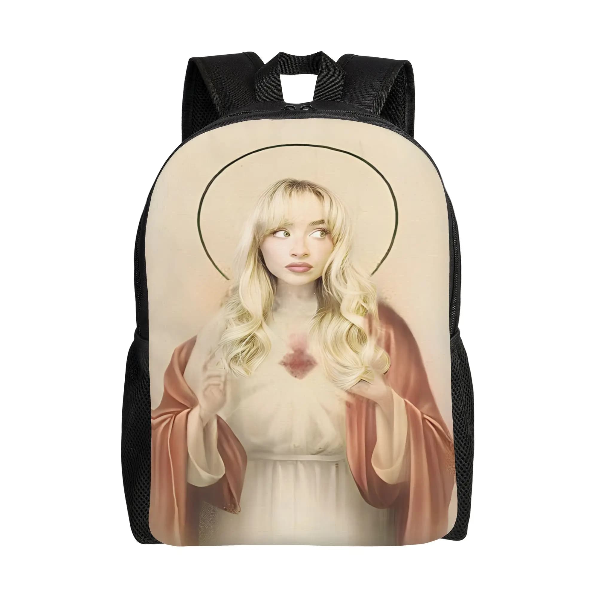 Zaino Sabrina Carpenter Album, zaino grande unisex per studenti, zaini casual in poliestere, borse scolastiche, zaino colorato da trekking
