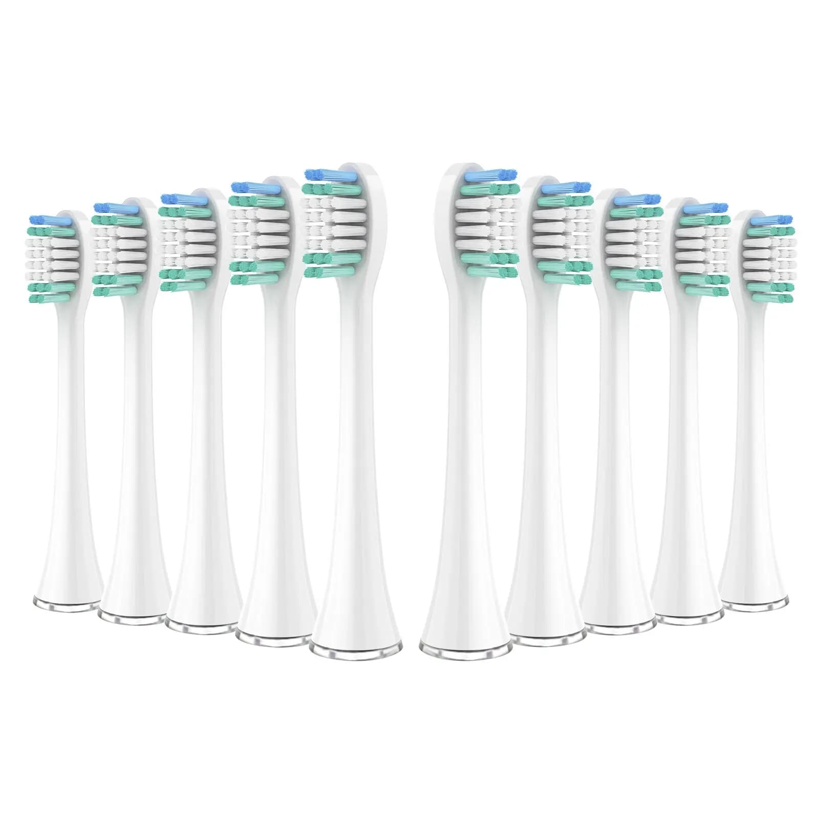 Replacement heads for toothbrush for Aquasonic Black Series Pro Vibe Series Duo Series Pro refill for Nylon electric toothbrush