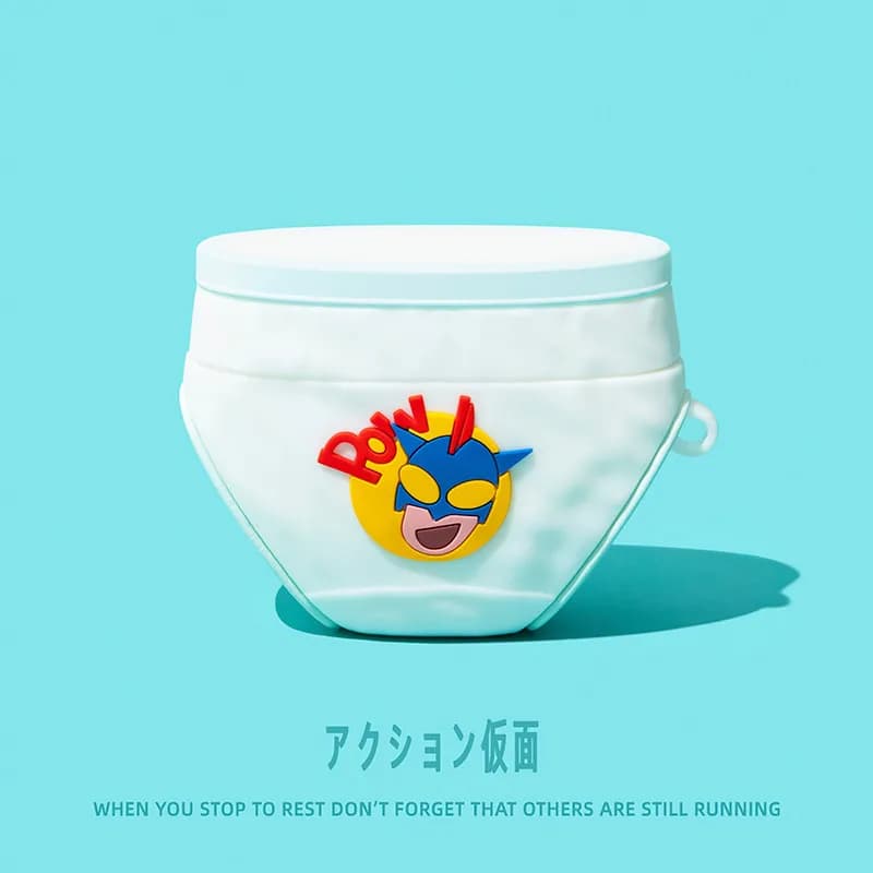 Crayon Shin chan underwear For Airpods 1 2 3 4 Pro Pro 2 Silicone Earphone Case Accessories Cover