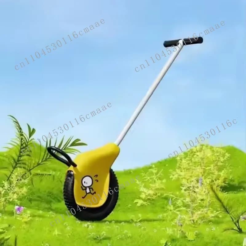 Luxurious Outdoor Alloy Unicycle Scooter Parent-Child Off-Road Trolley New Bike for Kids 3+ Light Car Baby Stroller