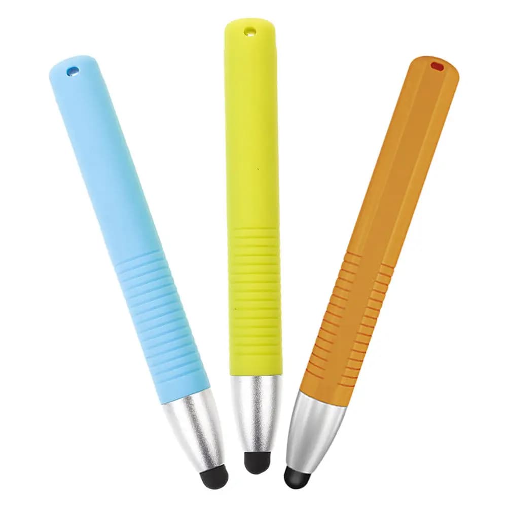 Penne stilo touchscreen da 3 pezzi, penna capacitiva universale ad alta precisione per tablet, telefoni, bambini, disegno, scrittura, penna stilo per telefono