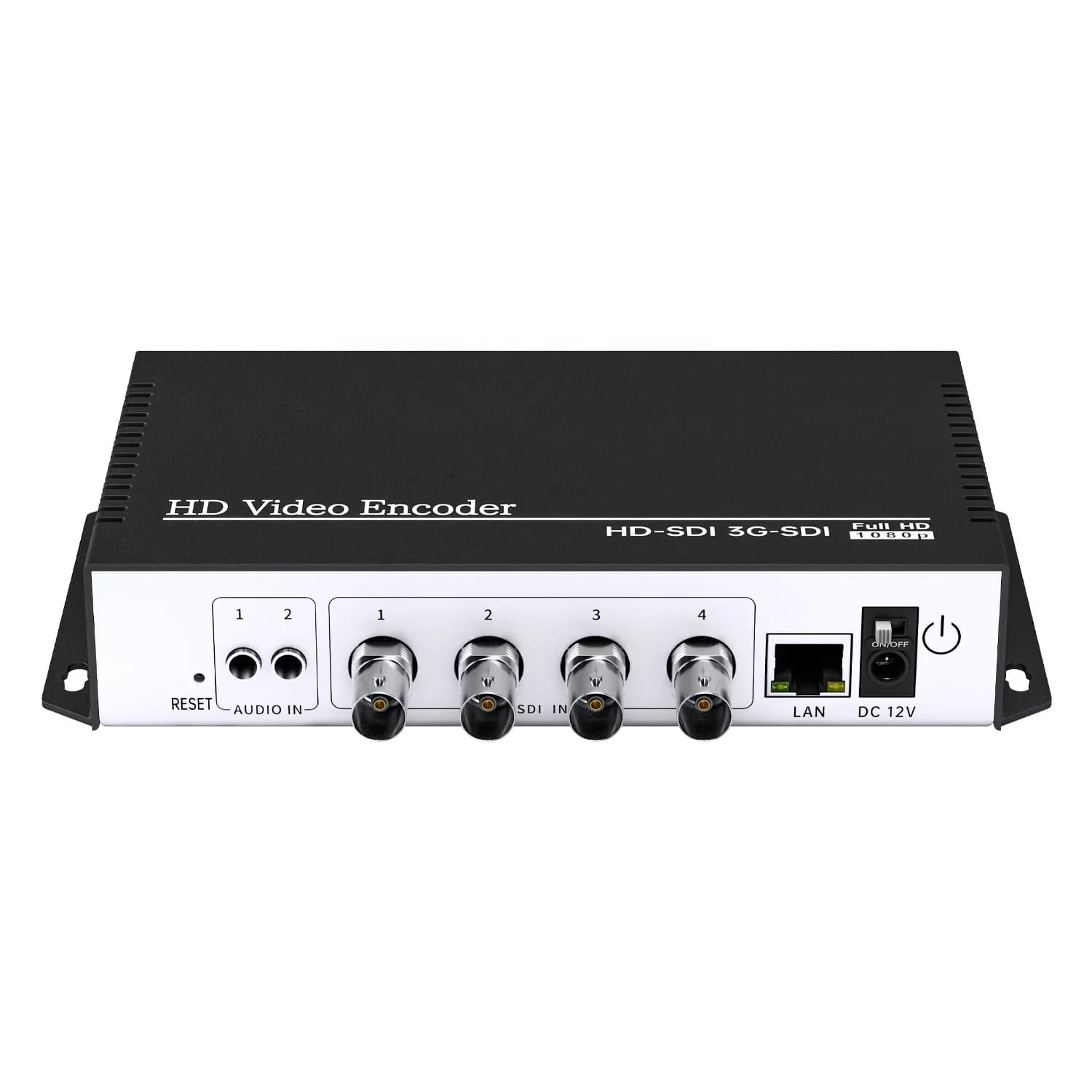 XMSJ-4 Canali 4K SRT RTMP RTSP UDP 4in1 3G 6G SDI Scheda di Acquisizione Video Encoder Trasmettitore per Trasmissione Live IPTV