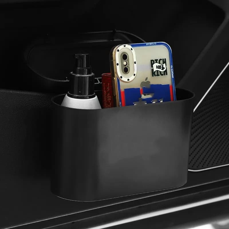 Per Kia K5/Optima MS RIO 2000 ~ 2005 Auto Porta Sedile Clip Del Basamento Scatola di Immagazzinaggio Multiuso Organizzatore Mini Pattumiera accessori