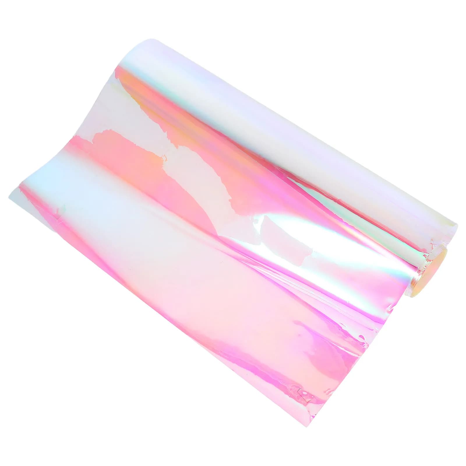 Pellicola per Finestre Iridescente 250x40cm, Effetto Tramonto, Colorata e Olografica, Decorativa, Autoadesiva, per Privacy e Diffusione della Luce