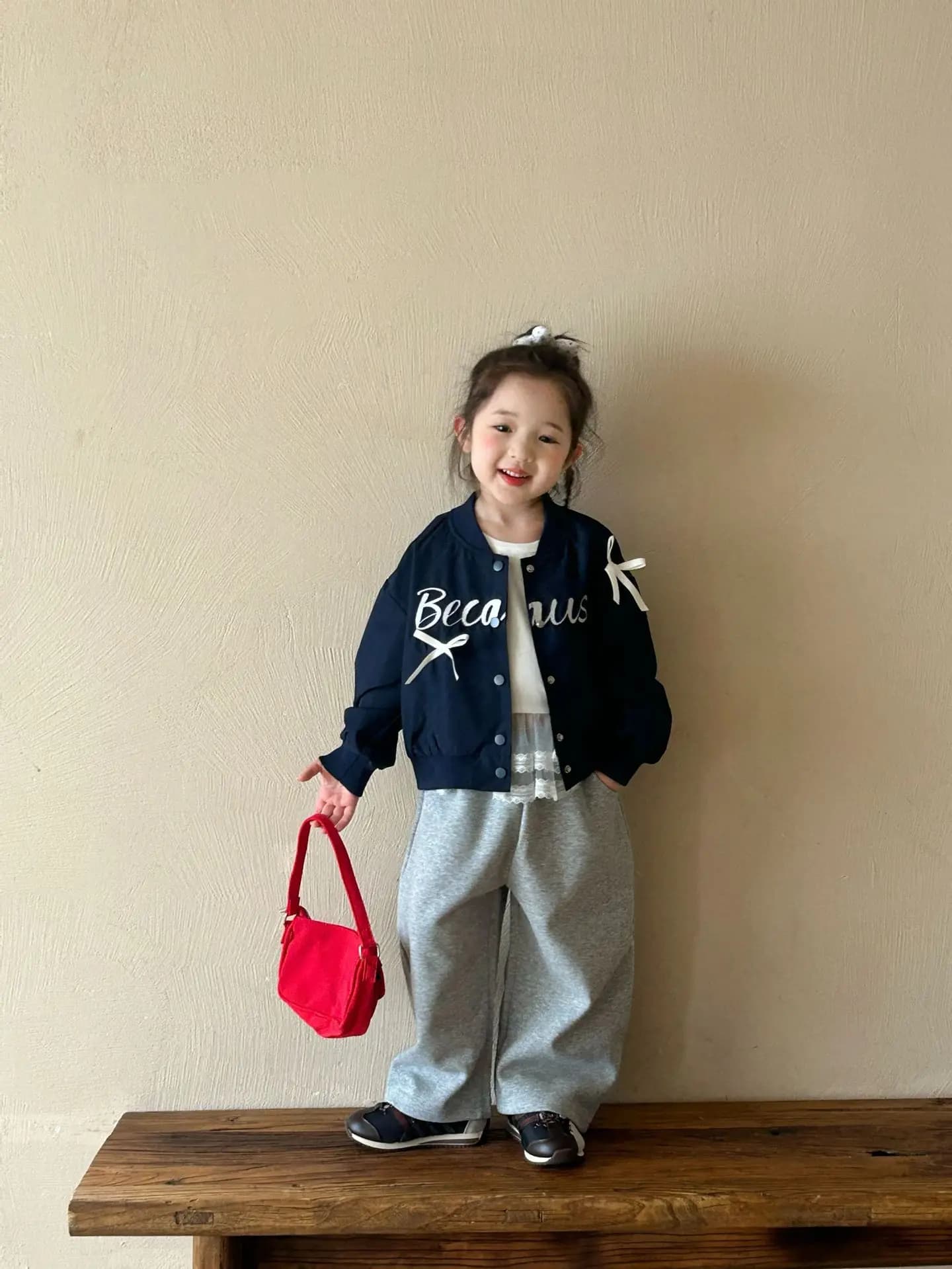 2025 moda nuova manica lunga arco maglia da baseball giacca infantile ragazza primavera autunno cappotto top 1-10 anni bambini lettera uniforme da baseball