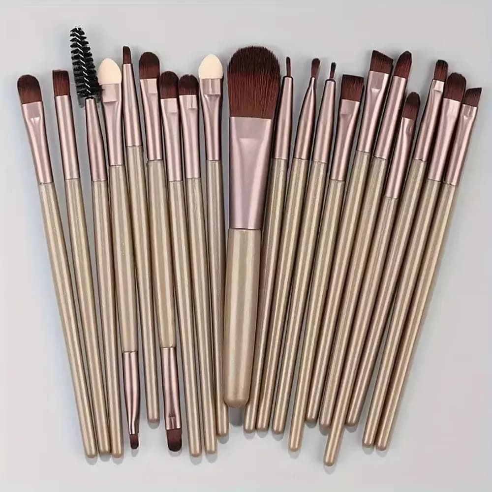 20Pcs/Set Soft Fluffy Makeup Brush Set Eyeliner Blush Loose Powder Make Up Brushes Highlighter Cosmetic Foundation