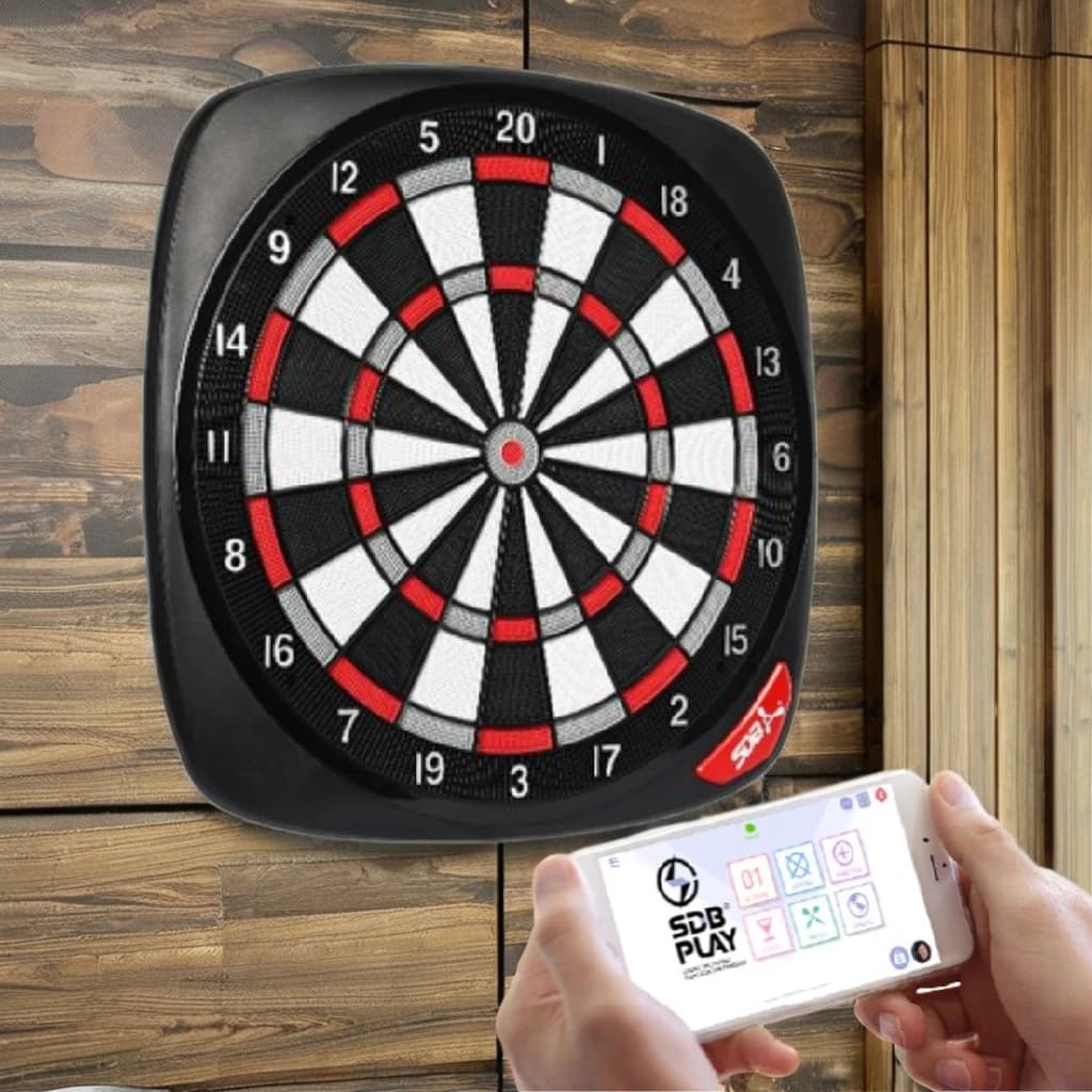 Bersaglio elettronico Bluetooth: punta morbida professionale, app collegata, punteggio in tempo reale, uso domestico