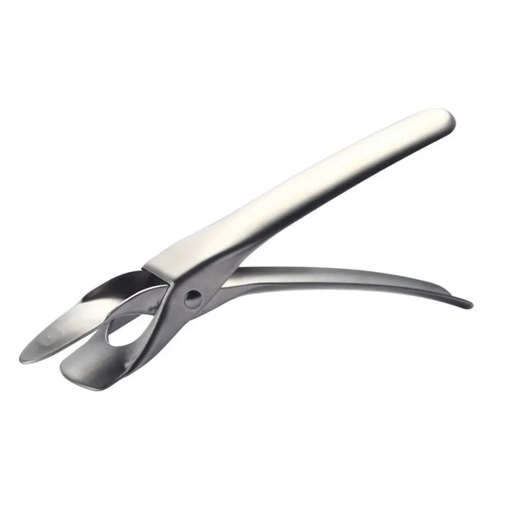 Pinze per ciotole in acciaio inossidabile anti-scottatura, pinza per piatti caldi per forno a microonde, friggitrice ad aria, utensile da cucina per la manipolazione di pentole e piatti